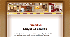 Desktop Screenshot of praktikuskonyha.hu