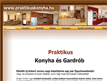 Tablet Screenshot of praktikuskonyha.hu